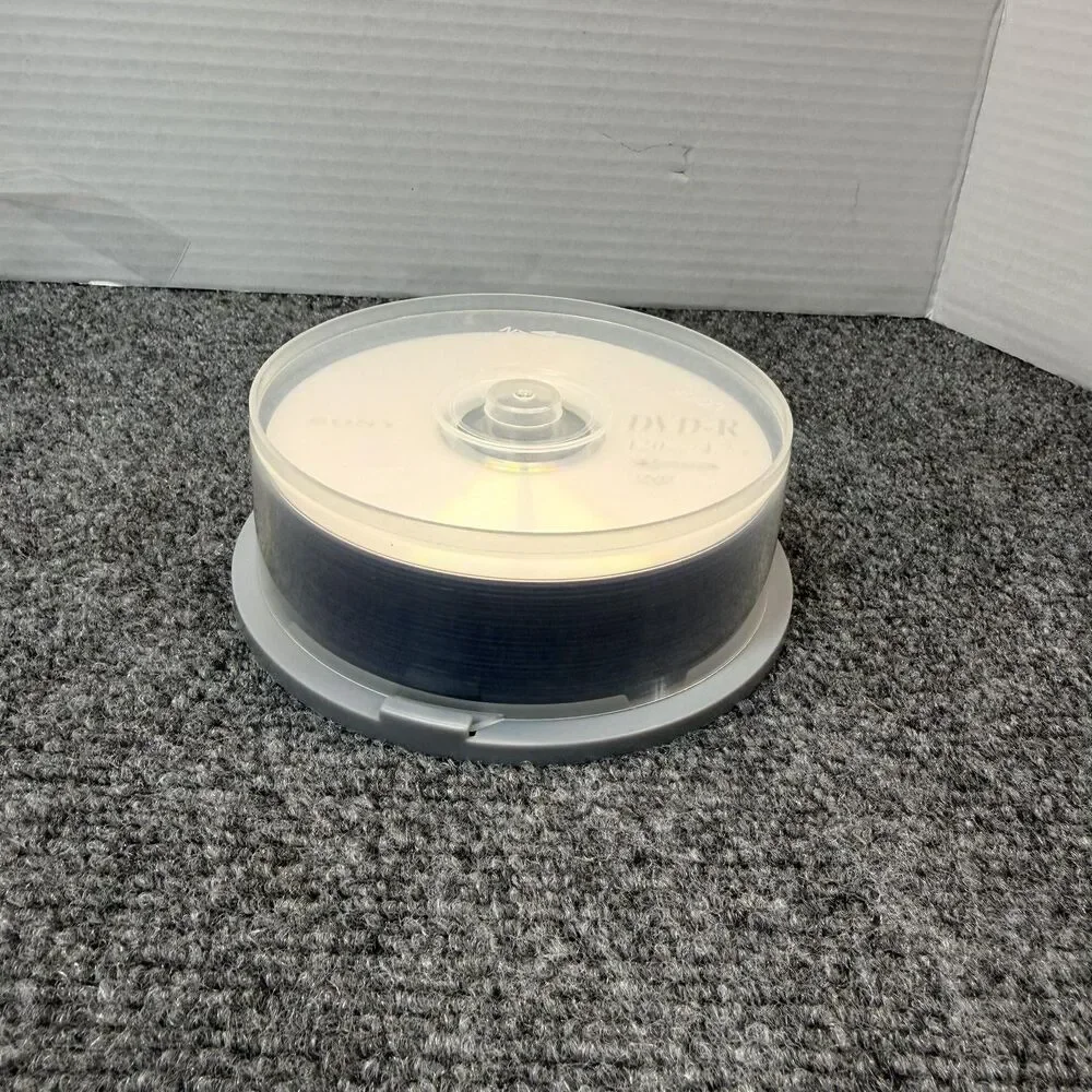 Sony DVD-R 16x 4.7GB 120min Blank Recordable Discs Spindle Data Video Media